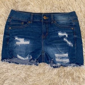 Fashion nova blue shorts. Size small